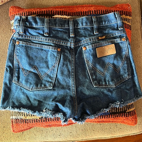 Wrangler Pants - Vintage Wrangler High Rise Denim Shorts